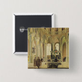 Poster Delft LNER Vierkante Button 5,1 Cm (Voorkant /achterkant)