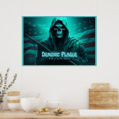 Poster Demonic Plague (Keuken)