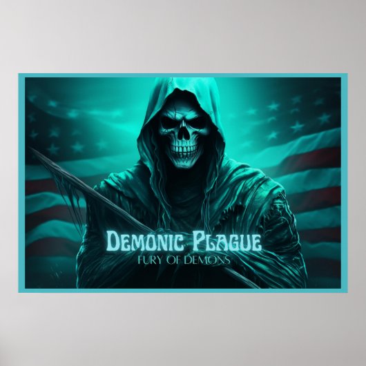 Poster Demonic Plague (Voorkant)