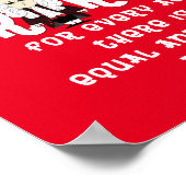 Poster. Derde wet van Karma & Newton (donkere acht Poster (Hoek)