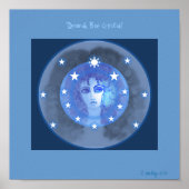 poster "Devorah Blue Celestial" (Voorkant)