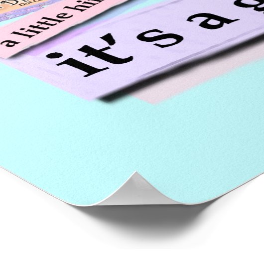 Poster - Diamonds & Martinis, de beste vriendin va (Hoek)