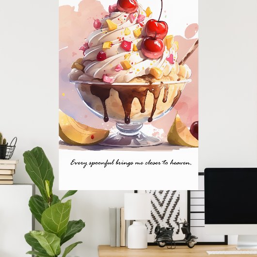 Poster dicht bij de hemel (Thuiskantoor)