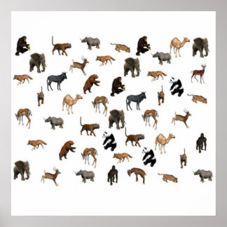 Poster dierentuin