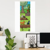Poster - Dierenvrienden (Thuiskantoor)