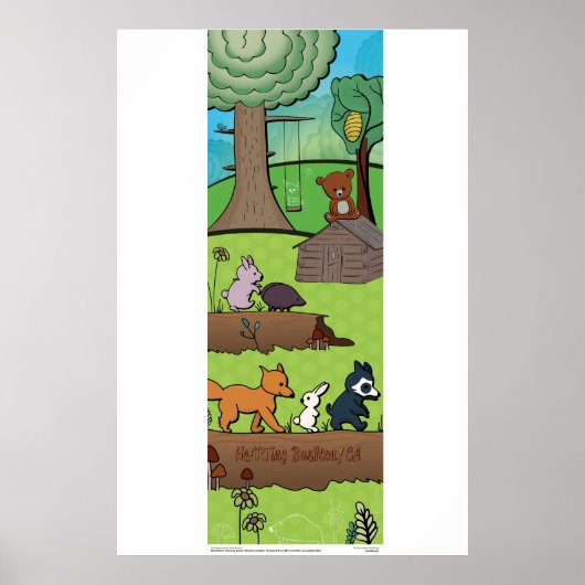 Poster - Dierenvrienden (Voorkant)