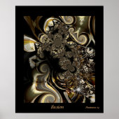 Poster Digital Abstract Art Ilusion (Voorkant)