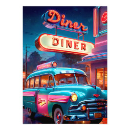Poster Diner Lights