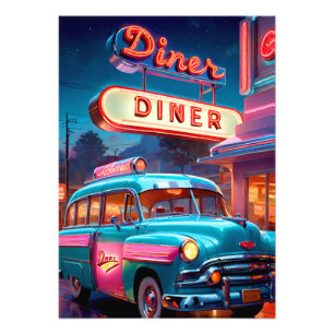 Poster Diner Lights