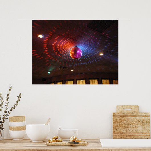 Poster Disco Ball (Keuken)
