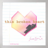 poster "Dit gebroken hart" (Voorkant)