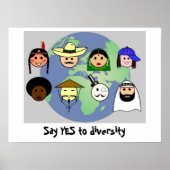 poster "Diversiteit" (Voorkant)