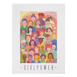 poster diversity "girlpower' 