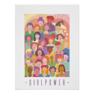 poster diversity "girlpower' 