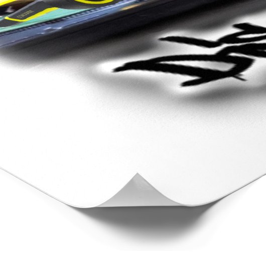 Poster DJ Disk Jockey (Hoek)