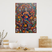 Poster Dode Zeemeermin (Keuken)