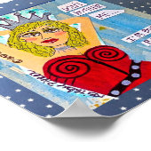 POSTER-DOE ME NIET. IK BEN GEWELDIGE. POSTER (Hoek)