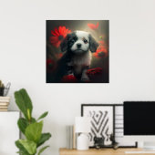 Poster Dog (Thuiskantoor)