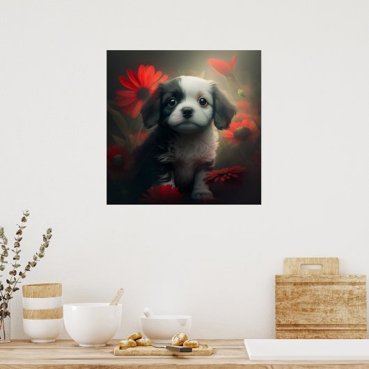 Poster Dog (Keuken)
