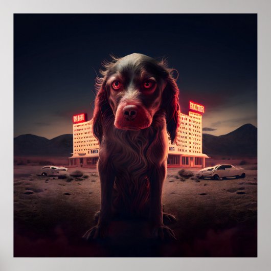 Poster Dog (Voorkant)