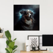 Poster Dog (Thuiskantoor)