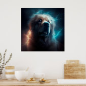 Poster Dog (Keuken)