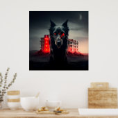 Poster Dog (Keuken)