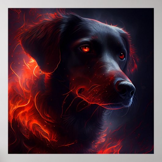 Poster Dog (Voorkant)