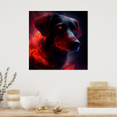 Poster Dog (Keuken)