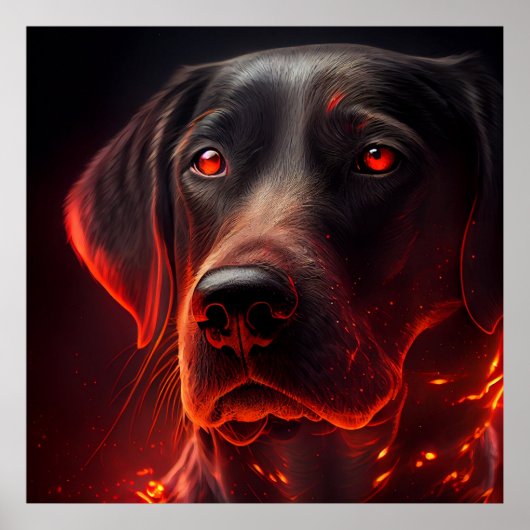 Poster Dog (Voorkant)