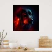 Poster Dog (Keuken)
