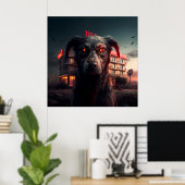 Poster Dog (Thuiskantoor)