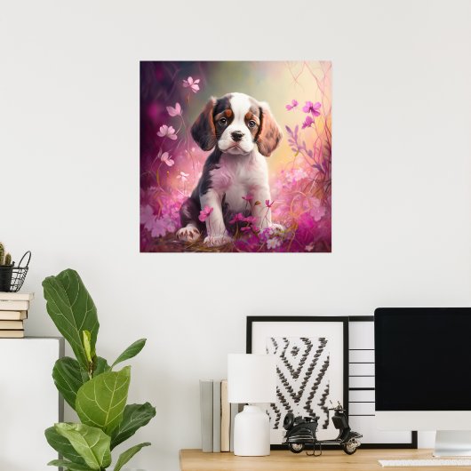 Poster Dog (Thuiskantoor)