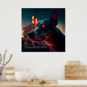 Poster Dog (Keuken)