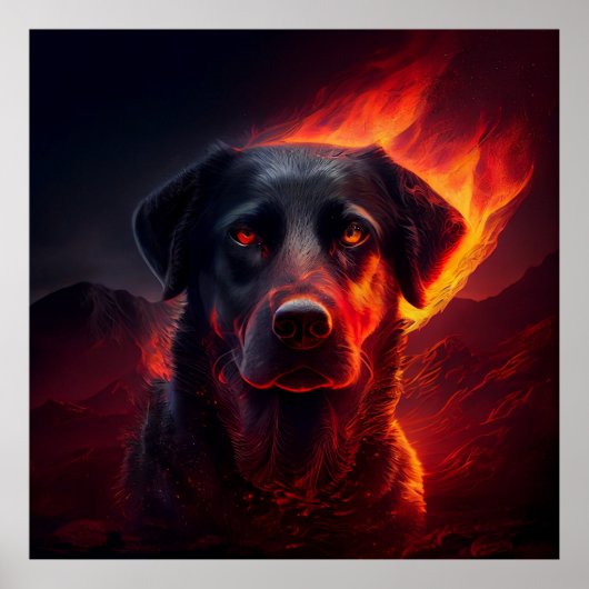 Poster Dog (Voorkant)