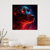 Poster Dog (Keuken)