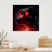 Poster Dog (Keuken)