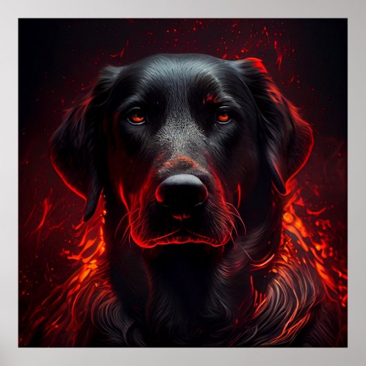 Poster Dog (Voorkant)