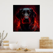 Poster Dog (Keuken)