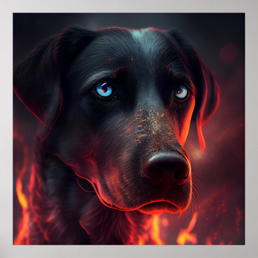 Poster Dog (Voorkant)