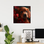 Poster Dog (Thuiskantoor)