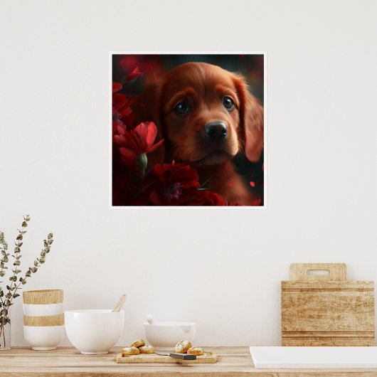 Poster Dog (Keuken)
