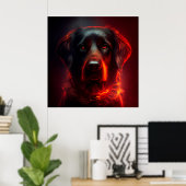 Poster Dog (Thuiskantoor)