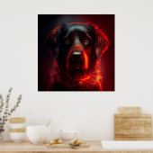 Poster Dog (Keuken)