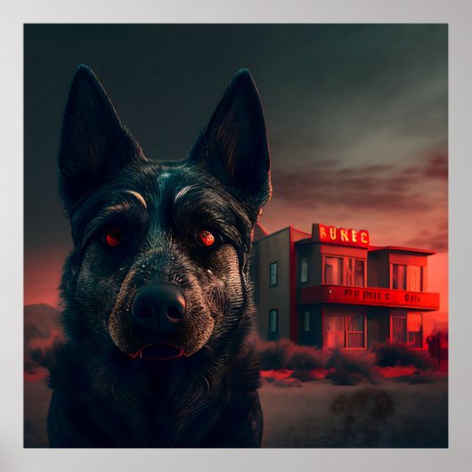 Poster Dog (Voorkant)