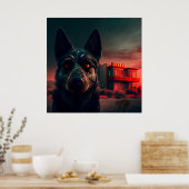 Poster Dog (Keuken)