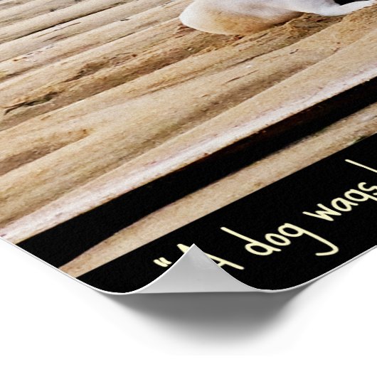 Poster Dog Quote (Hoek)