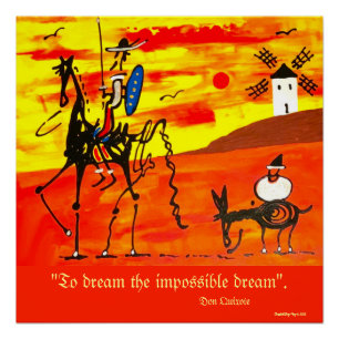 Poster Don Quichot