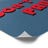 Poster Don't Panic! (Hoek)