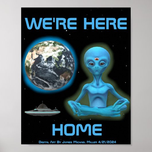 Poster door James Michael Miller 4/21/2024 (Voorkant)